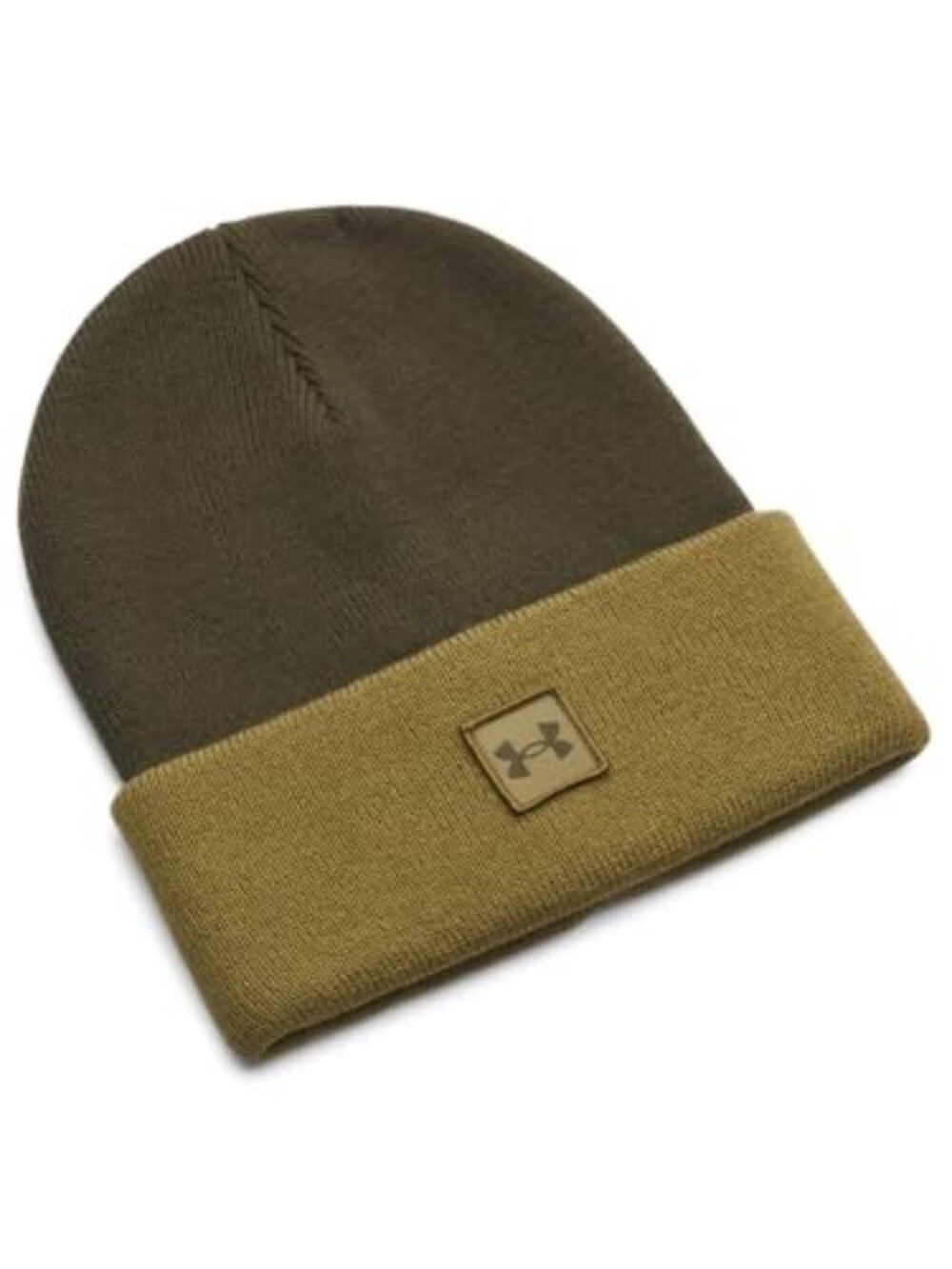 Under Armour Men's Halftime Cuff Beanie, Expedition Green/Canteen Green